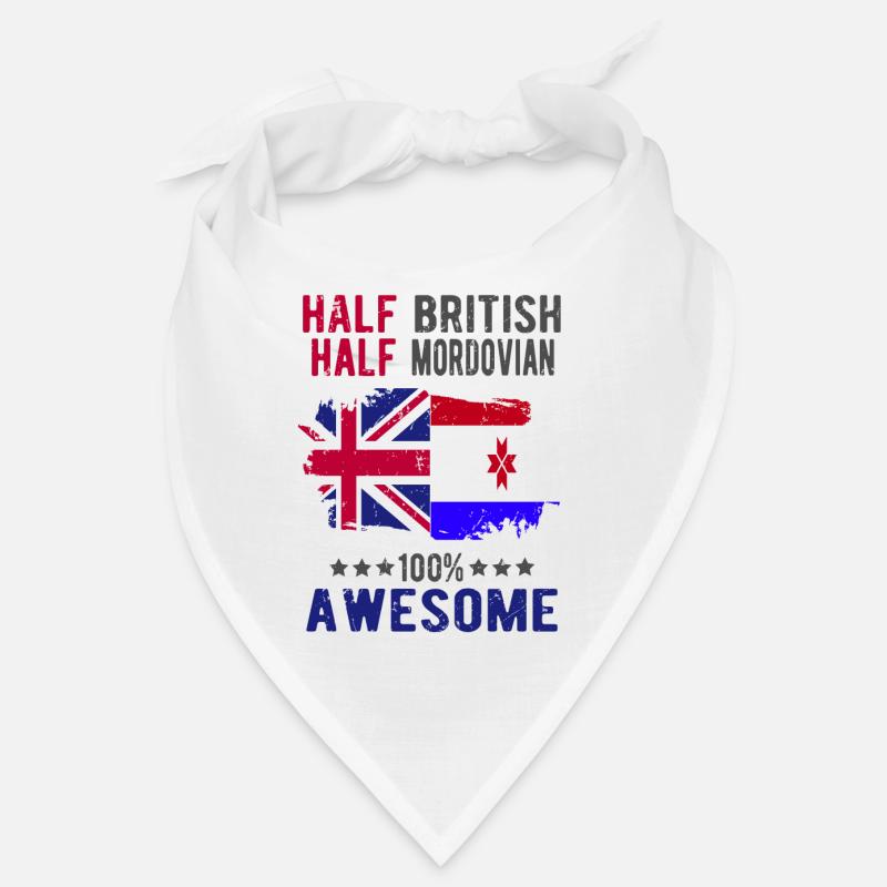 Moitié britannique Moitié Mordwinen Bandana