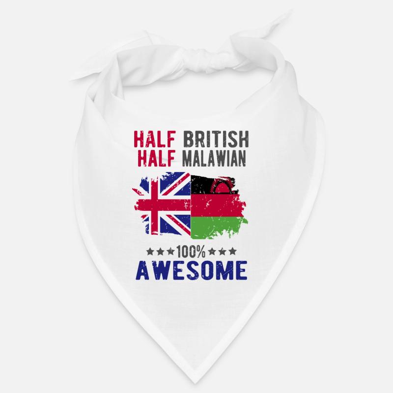 Half British Half Malawi Bandana