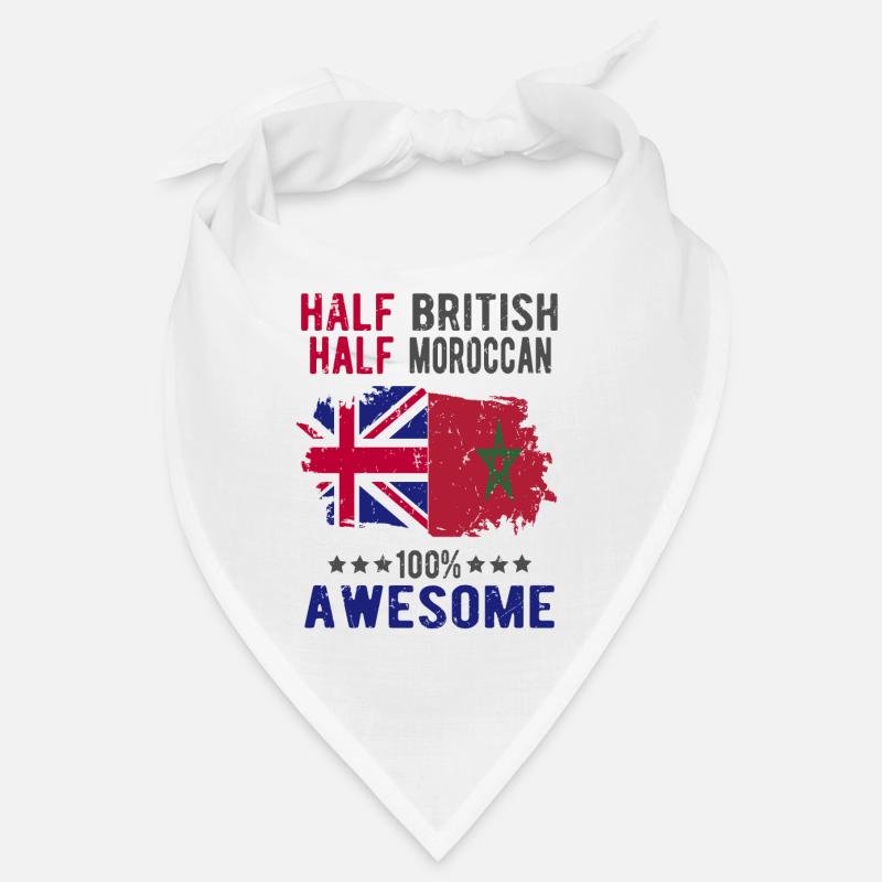 Moitié britannique moitié marocain Bandana