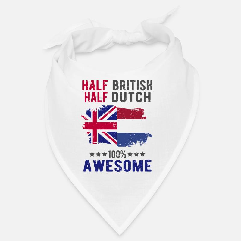 Half British Half Dutch Bandana