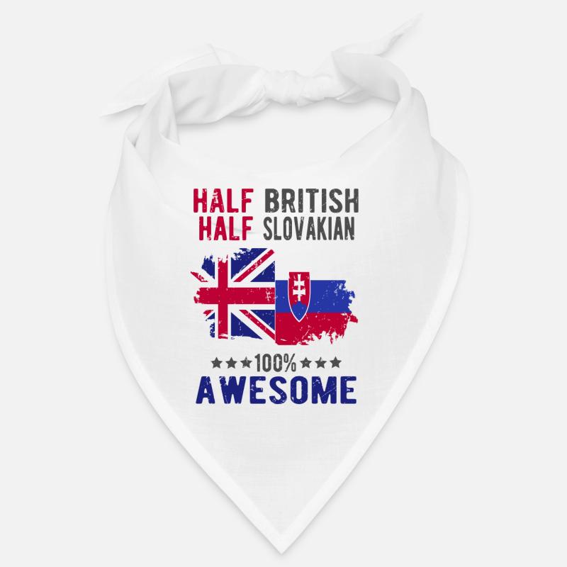 Moitié britannique moitié slovaque Bandana