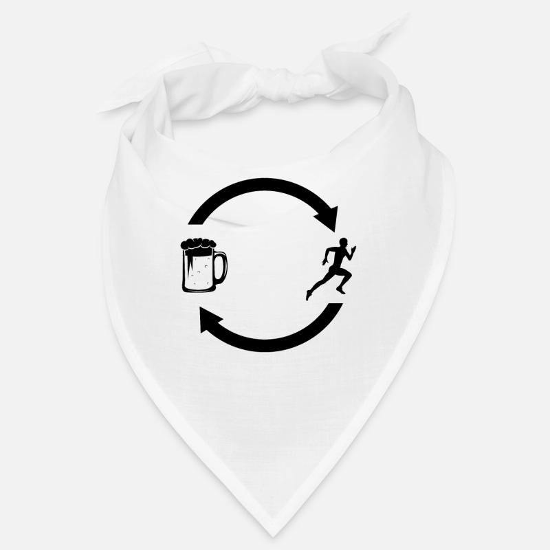 Flèches de chargement de bière et course - Bandana