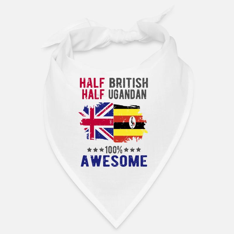Half British Half Ugandan Bandana