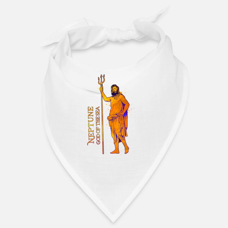 Gott des Meeres - Neptun Bandana