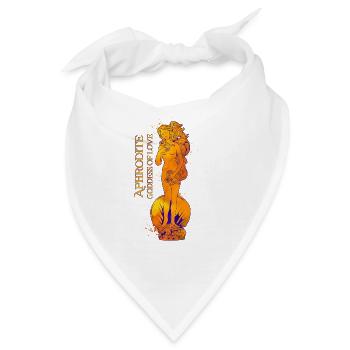 Göttin der Liebe - Aphrodite - Bandana - Weiß - Vorne