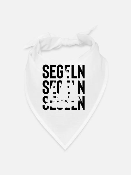 Segeln - - Bandana - Weiß - Vorne