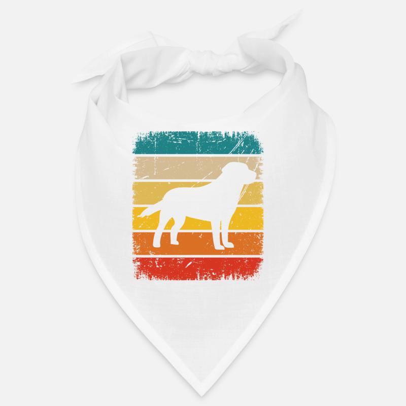 Vintage Square et Chien - Bandana