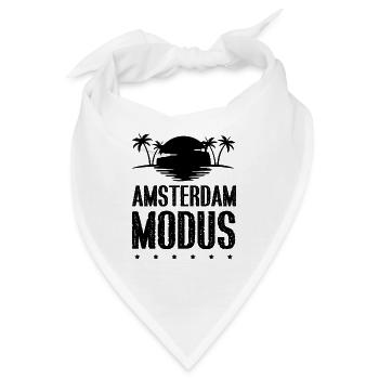 Amsterdam Modus - Bandana - Weiß - Vorne