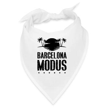 Barcelona Modus - Bandana - Weiß - Vorne