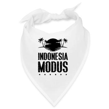Indonesia Modus - Bandana - Weiß - Vorne