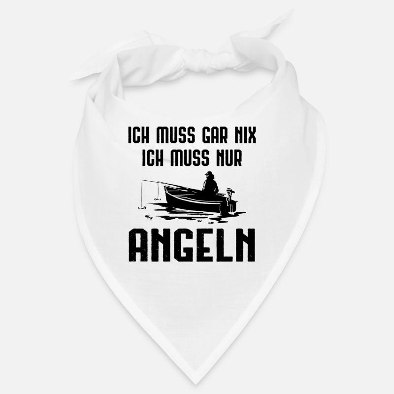 Ich Muss Garnix ICH Muss Nur Angeln - Bandana