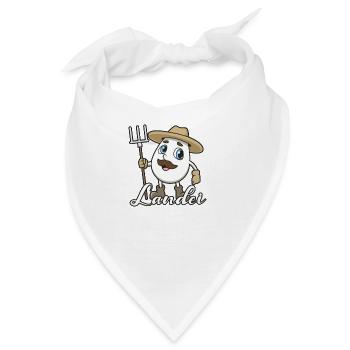 Landei - Bandana - Weiß - Vorne
