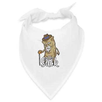 Alter Sack - Bandana - Weiß - Vorne