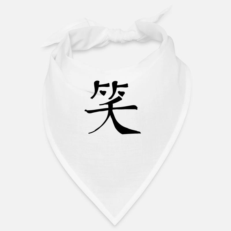 Laughter Chinese Script Character Symbol Bandana