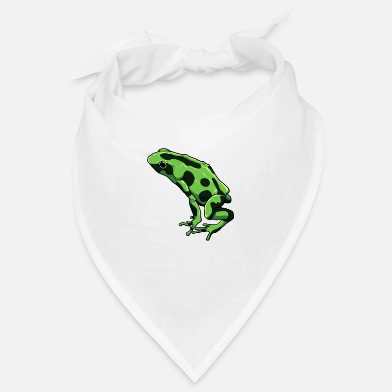 Frog Drawing - Terrible Poison Arrow Frog Bandana