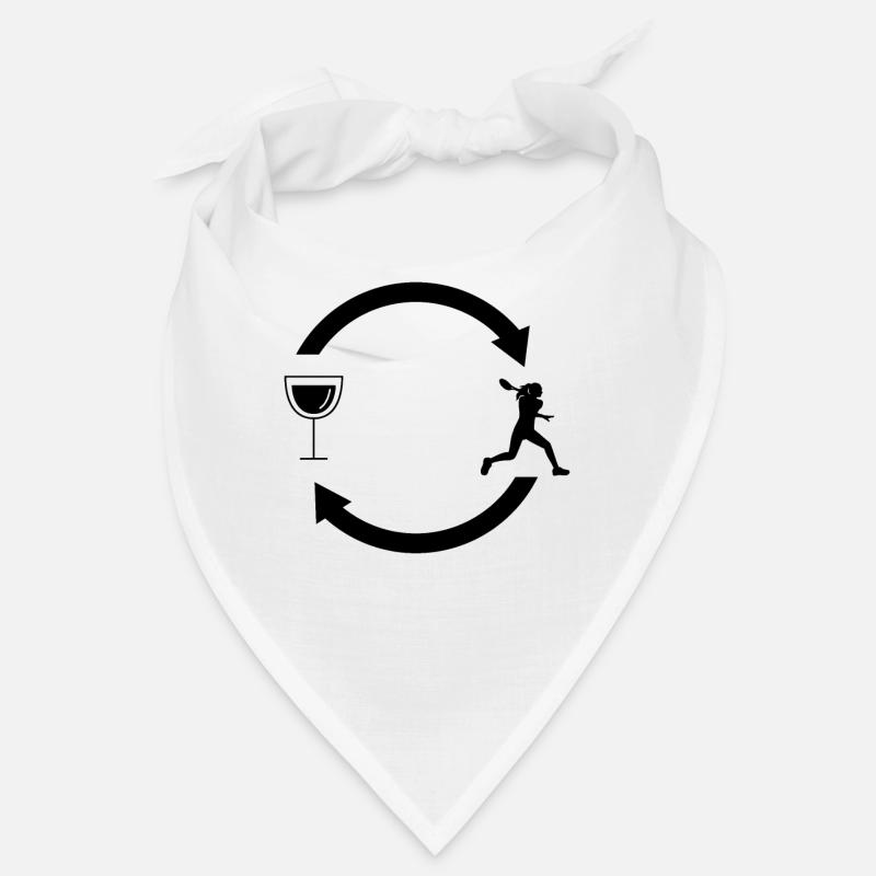Wine Load Arrows and Tennis 1 - Bandana