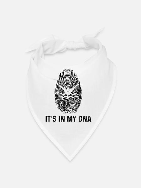 It's in my DNA - - Bandana - white - Front