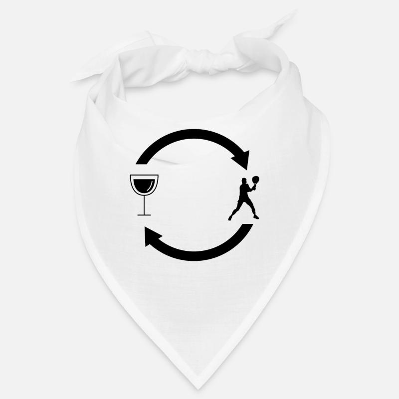 Weinlastenpfeile und Tennis - Bandana