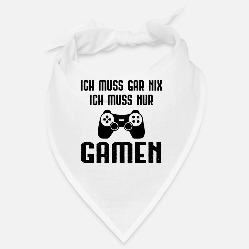 Ich Muss Gar Nix ICH Muss Nur Gamen - Bandana
