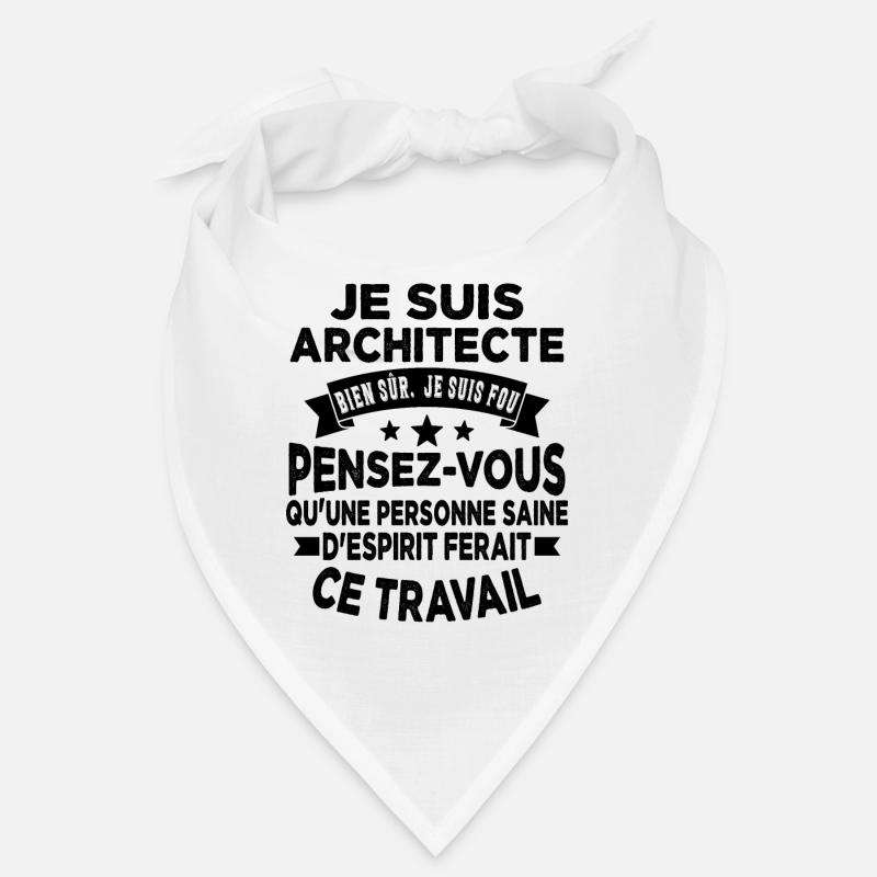 idée cadeau architectes pour un architecte Bandana
