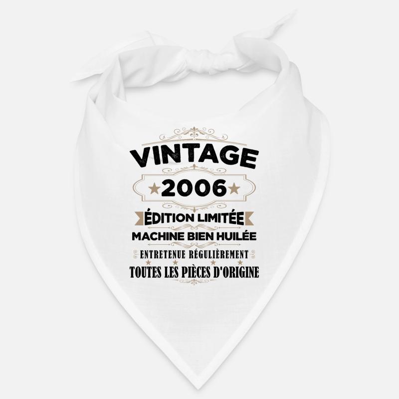 Vintage 2006 Édition Limitée Bandana