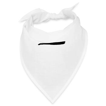 Koreansisch Buchstabe Eu - Bandana - Weiß - Vorne