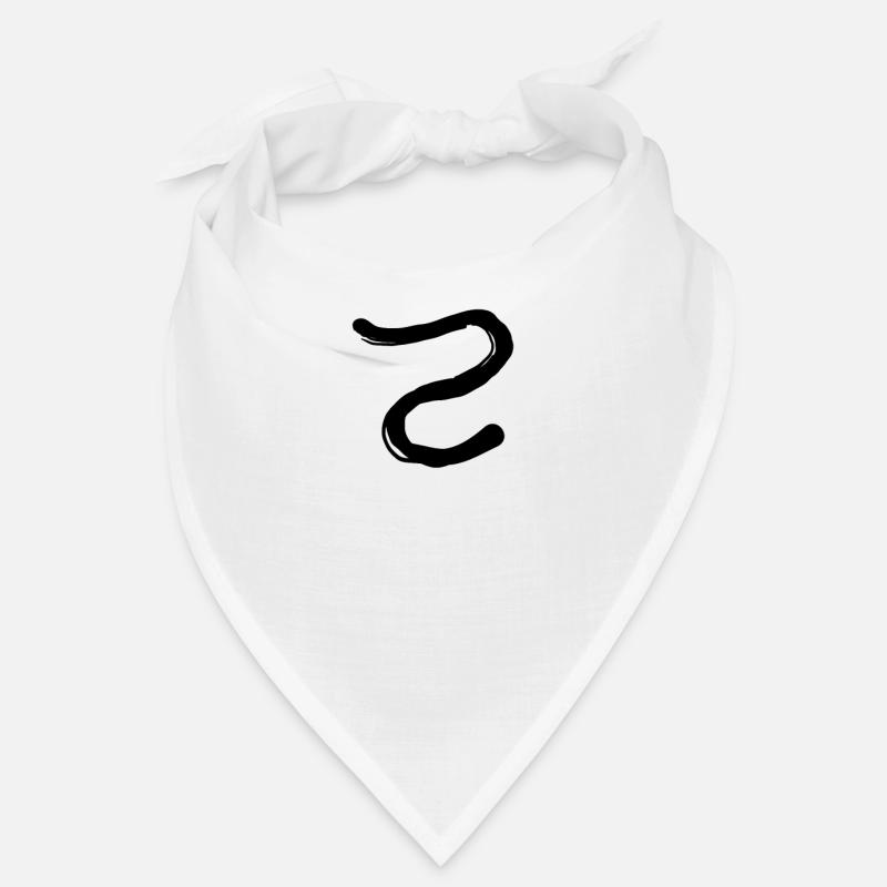 Lettre coréenne T Bandana