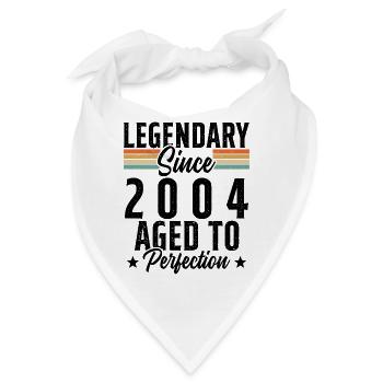 Legendär seit 2004 - Bandana - Weiß - Vorne