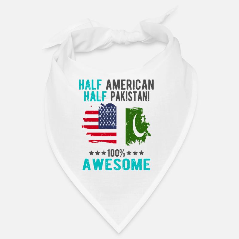 Half American Half Pakistani Bandana