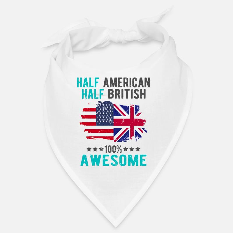 Half American Half British Bandana