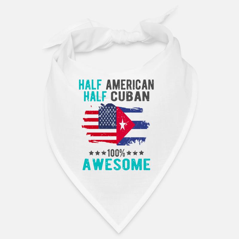 Half American Half Cuban Bandana