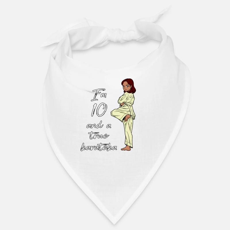Ich bin 10 - Mädchen Karate Bandana