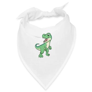Kawaii TREX - Bandana - Weiß - Vorne