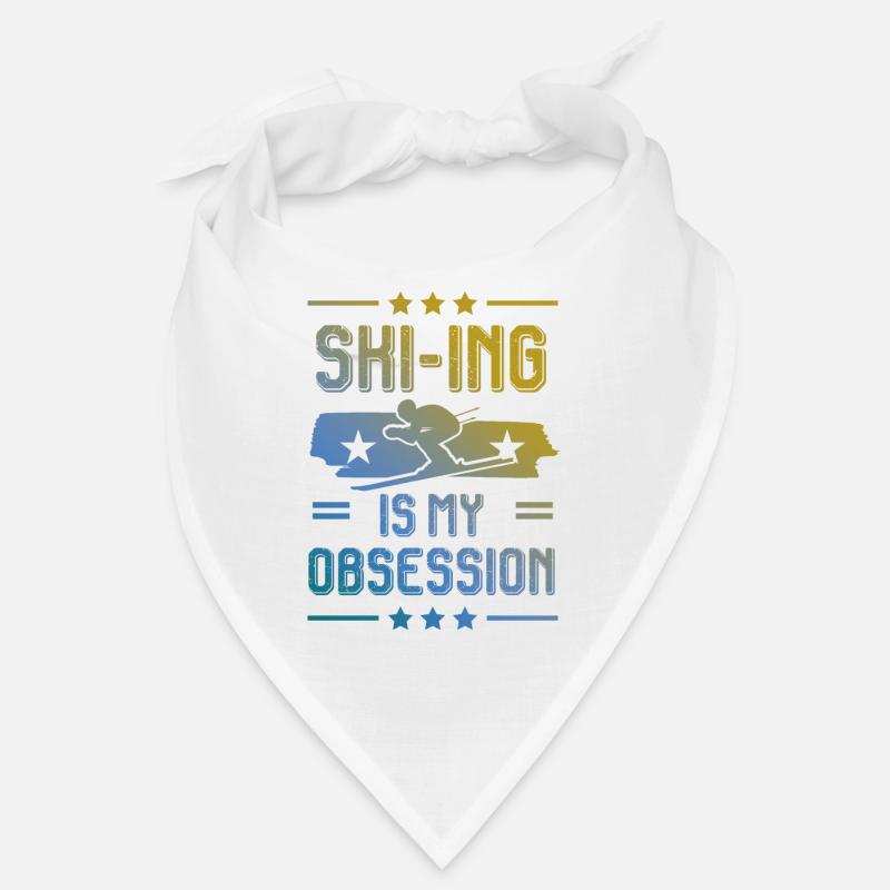 Ski Skiing Bandana