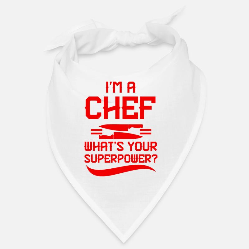 Chef de cuisine Superpower Bandana
