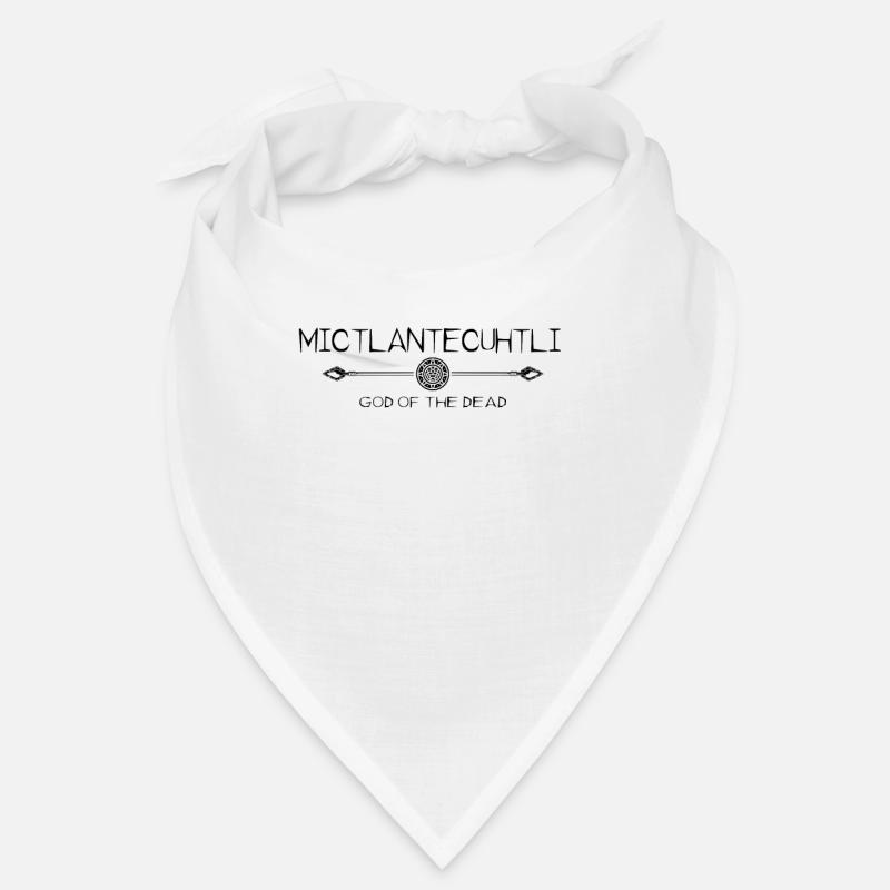 Dieu aztèque des morts - Mictlantecuhtli Bandana