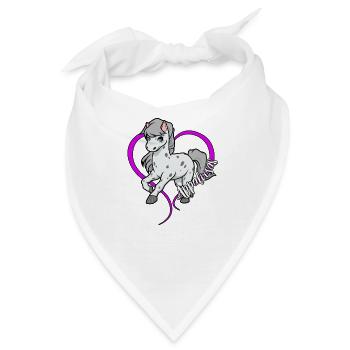 Pferdeliebhaber - Appaloosa - Bandana - Weiß - Vorne