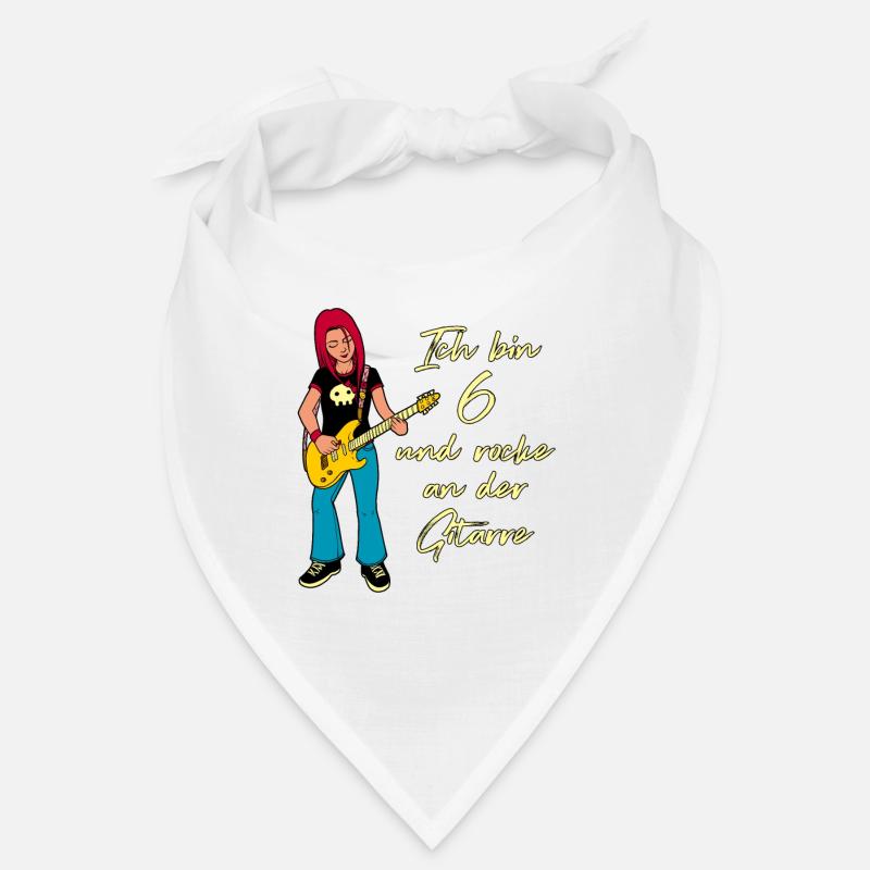 Ich bin 6 - Mädchen Gitarrist Bandana