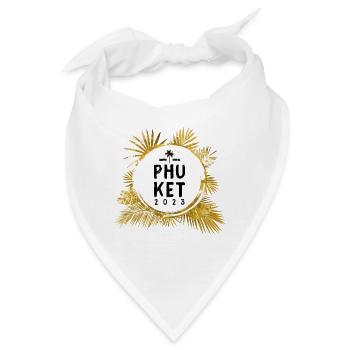 Phuket 2023 Bunt - Bandana - Weiß - Vorne