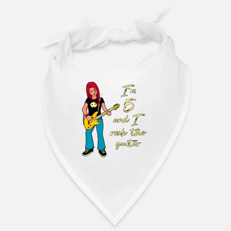 Ich bin 5 - Mädchen Gitarrist Bandana