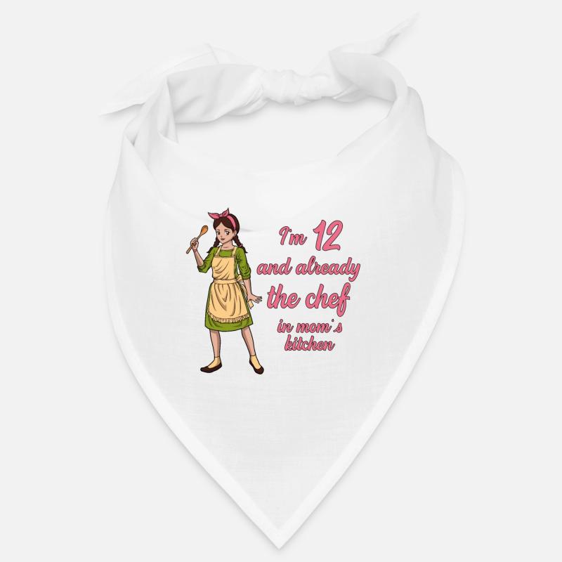 Ich bin 12 - Mädchen Koch Bandana