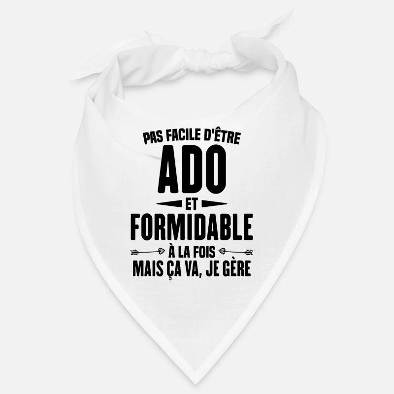 Pas Facile d'Être Ado Et Formidable À La Fois Bandana
