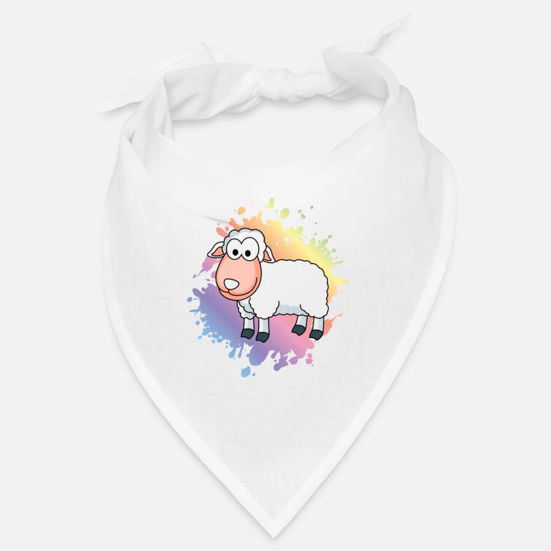 Schaf Comic Tier Bandana