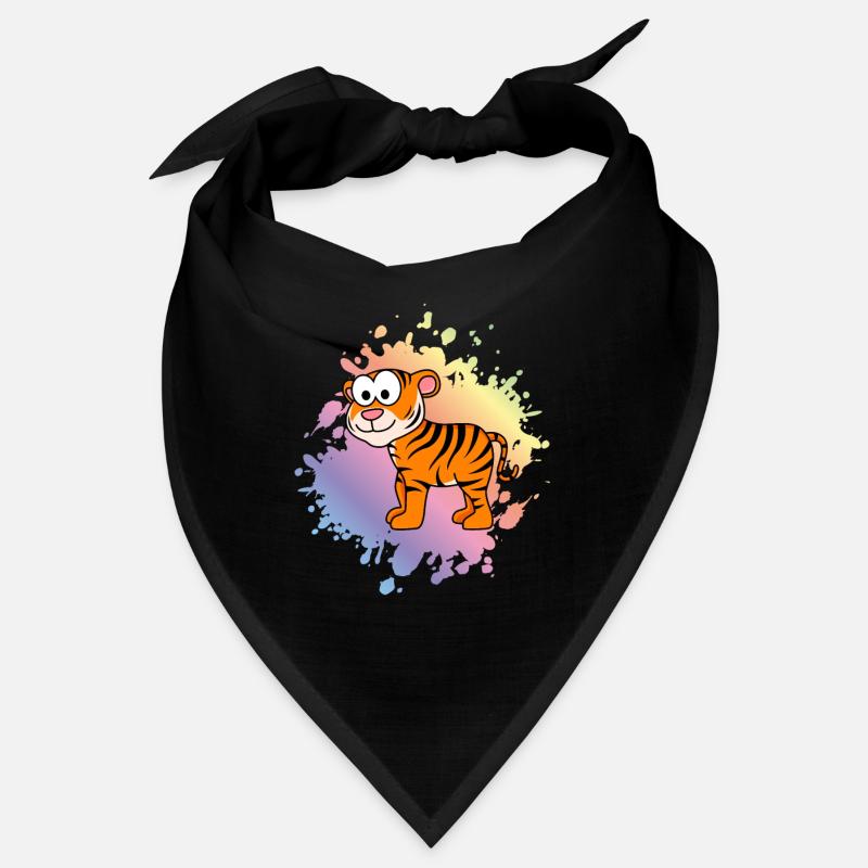 Tiger Comic Tier Bandana