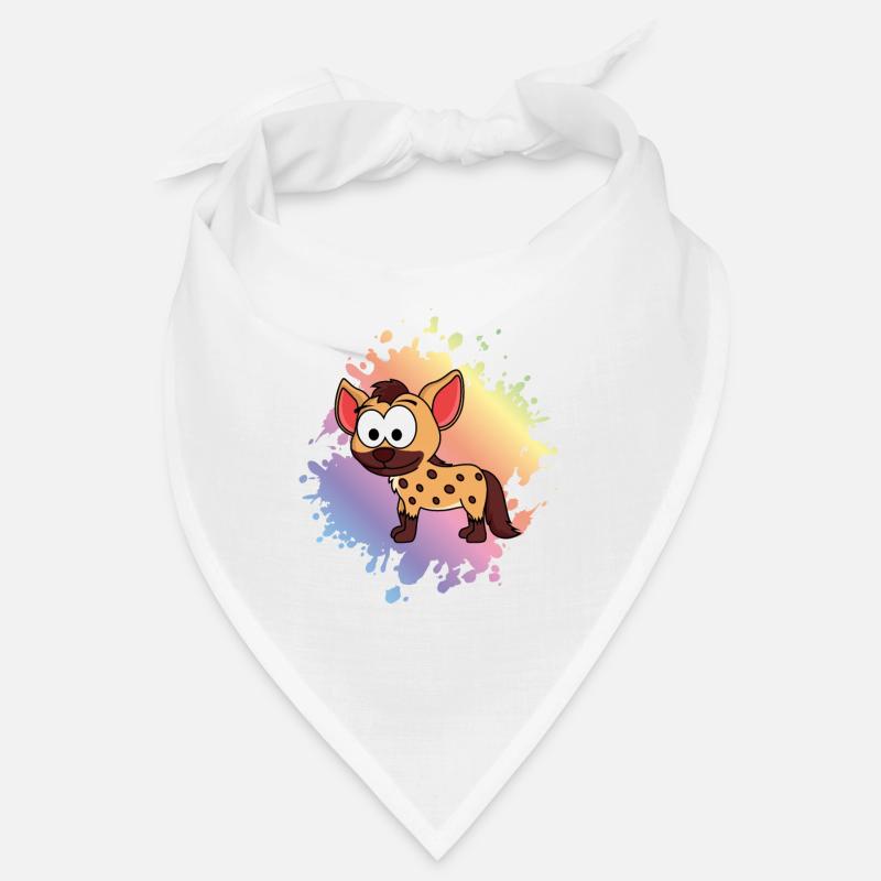Hyäne Comic Tier Bandana