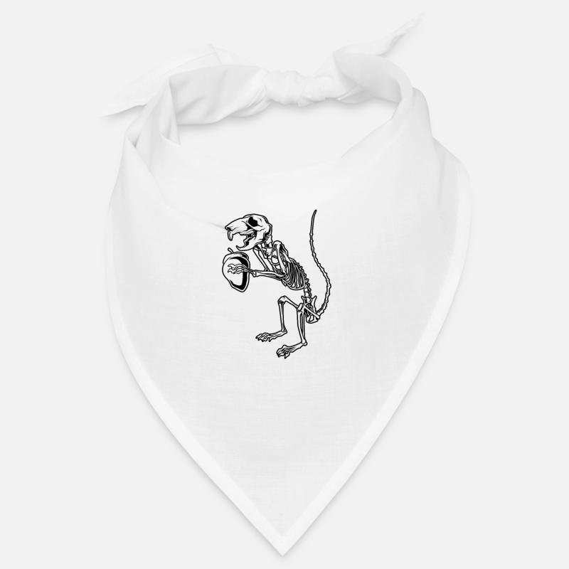 Squelette d’écureuil - Aestethic Goblincore Bandana