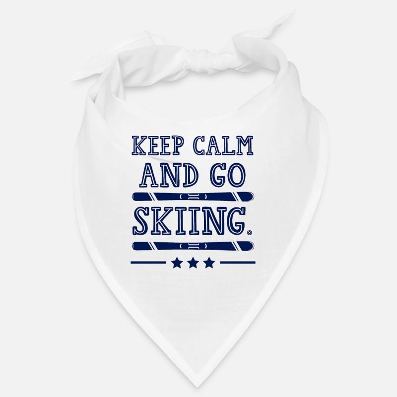 Keep calm ski Bandana