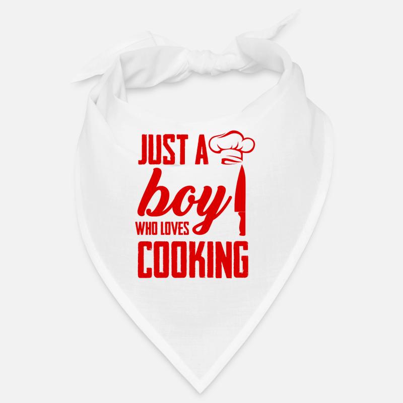 junge liebt kochen Bandana