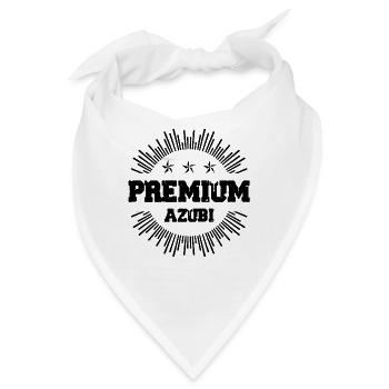 Premium Azubi - Bandana - Weiß - Vorne