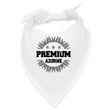 Premium Azubine - Bandana - Weiß - Vorne